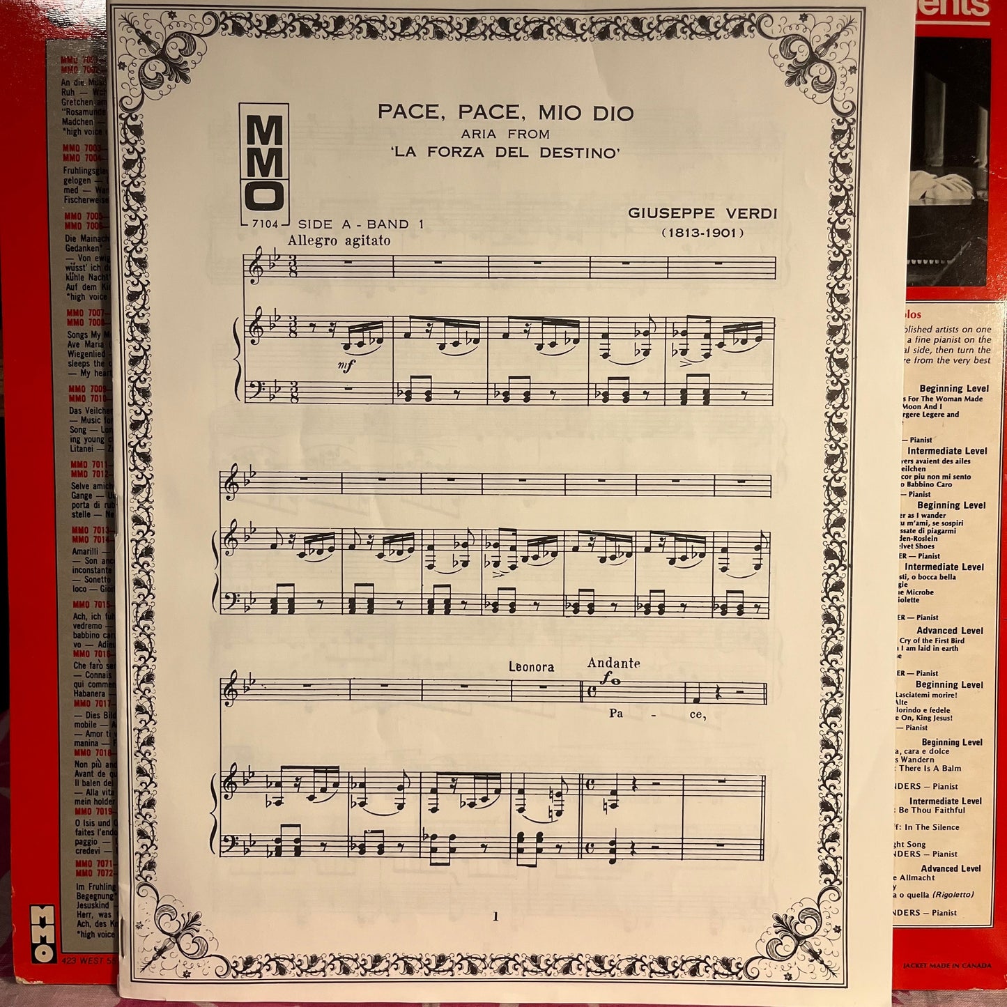 Verdi Operatic Arias For Soprano Voice *BOOKLET* | Excellent (EX) Excellent (EX) Get Cheap Vinyl