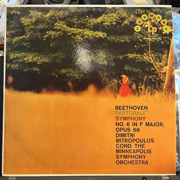 "Pastorale" Symphony No. 6 In F Major Opus 68 (VINYL) | Excellent+ (EX+) Near Mint (NM or M-) Get Cheap Vinyl
