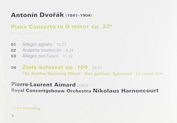 Piano Concerto • The Golden Spinning Wheel (CD) | Excellent+ (EX+) Near Mint (NM) Get Cheap Vinyl