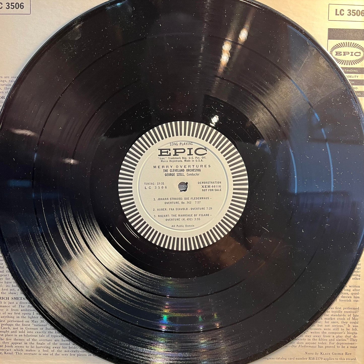 Merry Ouvertures *PROMO* | Excellent (EX) Very Good Plus (VG+) Get Cheap Vinyl