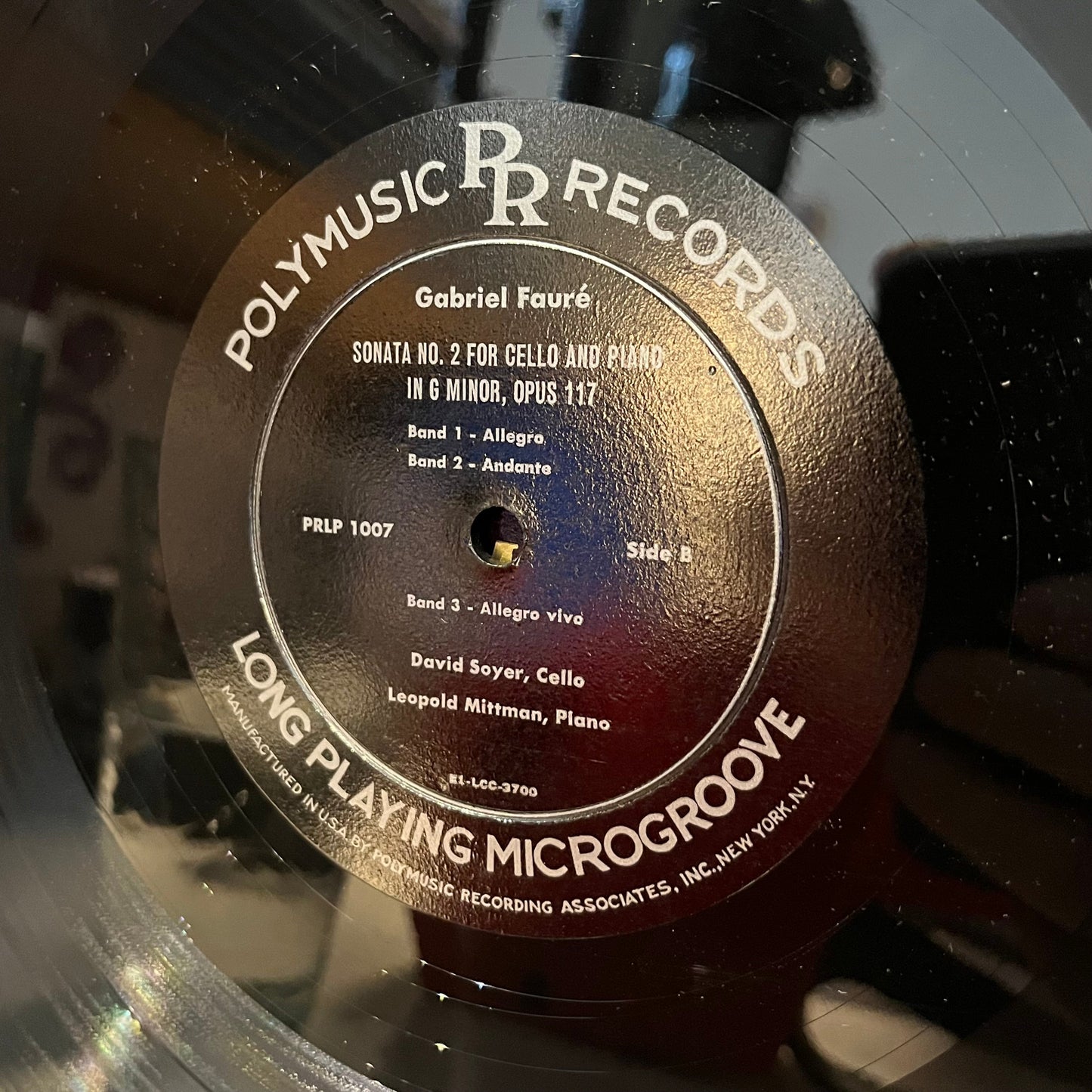 Quartet No. 1 For Piano And Strings In C Minor, Opus 15 / Sonata No. 2 For Cello And Piano In G Minor, Opus 117 | Excellent (EX) Very Good Plus (VG+) Get Cheap Vinyl
