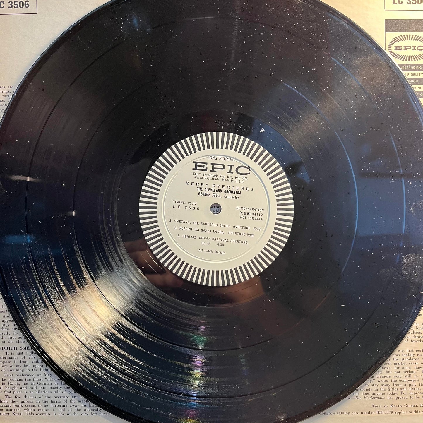 Merry Ouvertures *PROMO* | Excellent (EX) Very Good Plus (VG+) Get Cheap Vinyl