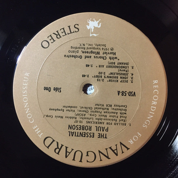 The Essential Paul Robeson (2xVINYL) | Excellent (EX) Excellent+ (EX+) Get Cheap Vinyl