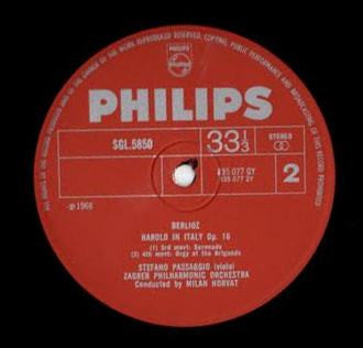Harold In Italy, Op. 16 *UK* | Excellent (EX) Near Mint (NM) Get Cheap Vinyl