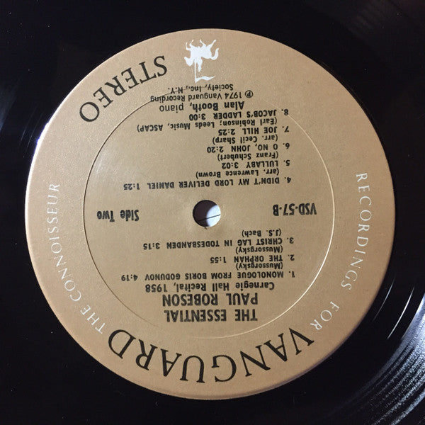 The Essential Paul Robeson (2xVINYL) | Excellent (EX) Excellent+ (EX+) Get Cheap Vinyl