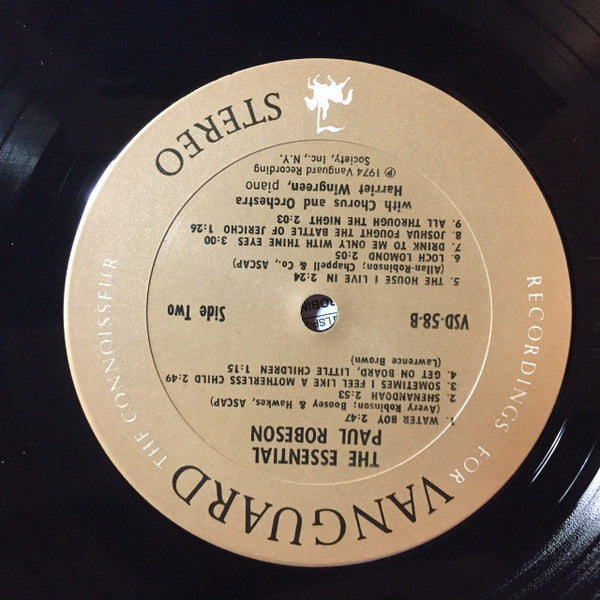 The Essential Paul Robeson (2xVINYL) | Excellent (EX) Excellent+ (EX+) Get Cheap Vinyl