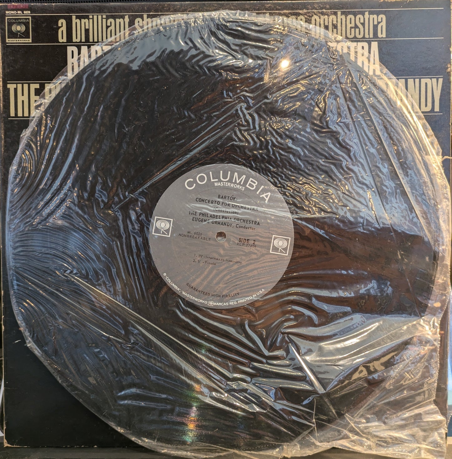 Concerto For Orchestra (A Brilliant Showpiece For Virtuoso Orchestra) | Excellent (EX) Excellent (EX) Get Cheap Vinyl