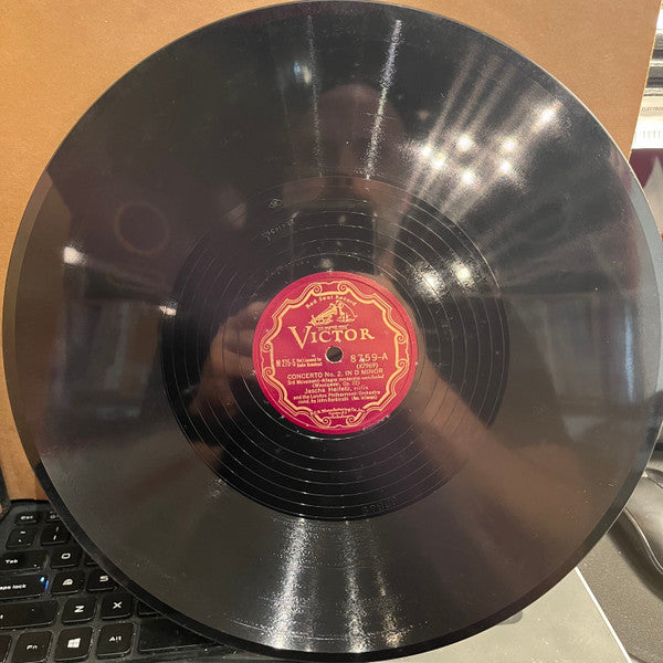 Concerto No. 2, In D Minor For Violin And Orchestra (Opus 22) (3xSHELLAC) | Near Mint- (NM-) Excellent (EX) Get Cheap Vinyl