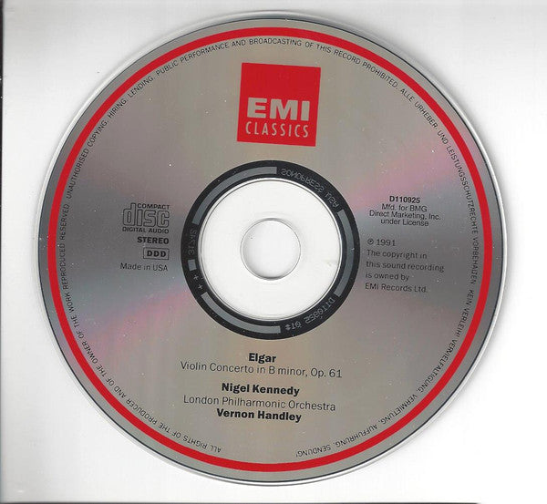 Violin Concerto (CD) | Near Mint (NM) Near Mint (NM) Get Cheap Vinyl