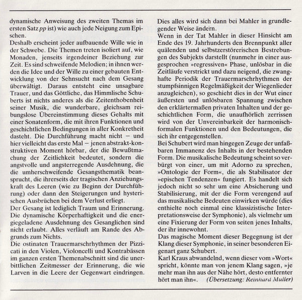 Schubert: Symphony No.8 "Unfinished" / Mendelssohn: Symphony No.4 "Italian" (CD) | Near Mint (NM) Near Mint (NM) Get Cheap Vinyl