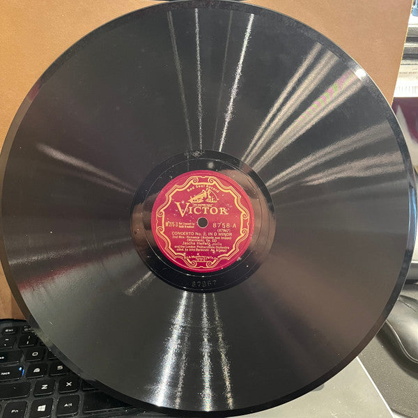 Concerto No. 2, In D Minor For Violin And Orchestra (Opus 22) (3xSHELLAC) | Near Mint- (NM-) Excellent (EX) Get Cheap Vinyl