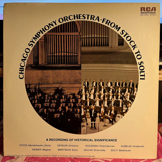 From Stock To Solti - A Recording Of Historical Significance | Near Mint (NM) Excellent (EX) Get Cheap Vinyl