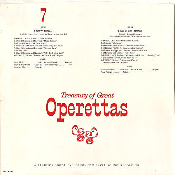 Treasury Of Great Operettas | Near Mint (NM) Very Good (VG) Get Cheap Vinyl