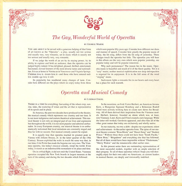 Treasury Of Great Operettas | Near Mint (NM) Very Good (VG) Get Cheap Vinyl