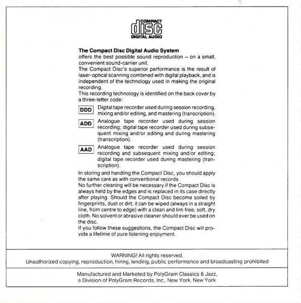 Violin Concertos Nos. 1 & 2, Zigeunerweisen (CD) | Near Mint (NM) Near Mint (NM) Get Cheap Vinyl