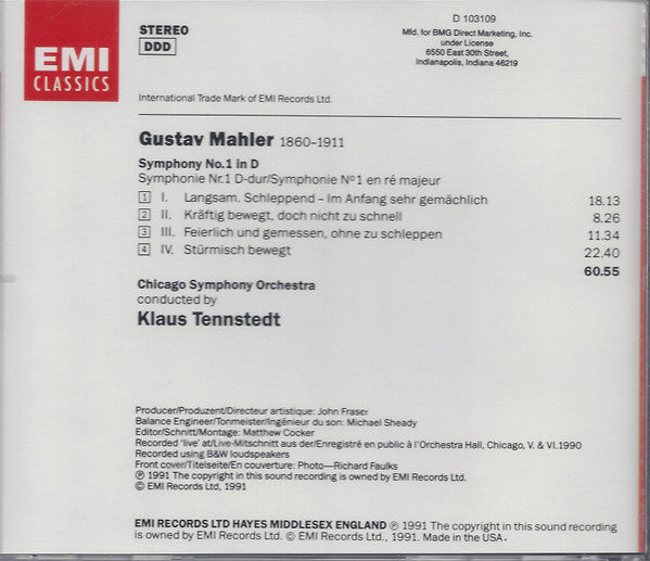 Symphonie No. 1 (CD) | Near Mint (NM) Near Mint (NM) Get Cheap Vinyl