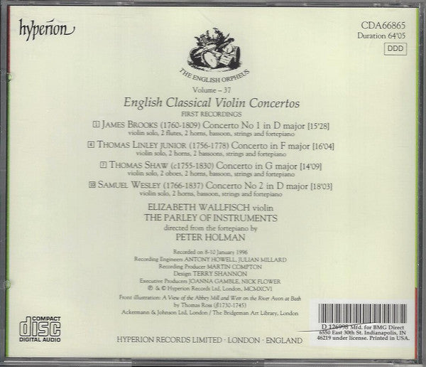 English Classical Violin Concertos (CD) | Near Mint (NM) Near Mint (NM) Get Cheap Vinyl
