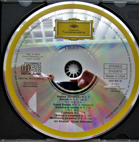 Paganini For Two (CD) | Near Mint (NM) Near Mint (NM) Get Cheap Vinyl