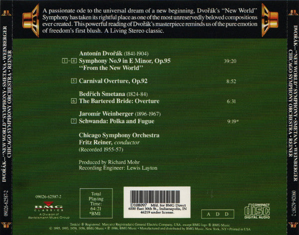 New World Symphony And Other Orchestral Masterworks (CD) | Near Mint (NM) Near Mint (NM or M-) Get Cheap Vinyl