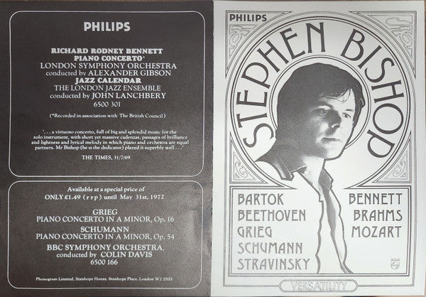 Piano Concertos (VINYL) | Near Mint (NM) Near Mint (NM) Get Cheap Vinyl