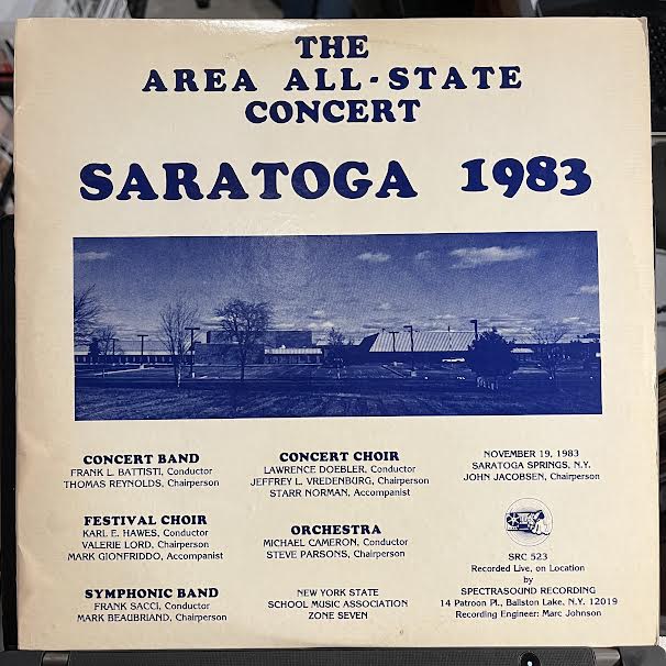 The Area All-State Concert Saratoga 1983 (2xVINYL) | Near Mint (NM or M-) Very Good Plus (VG+) Get Cheap Vinyl