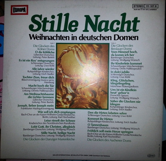 Stille Nacht - Weihnachten In Deutschen Domen | Near Mint (NM) Near Mint (NM) Get Cheap Vinyl