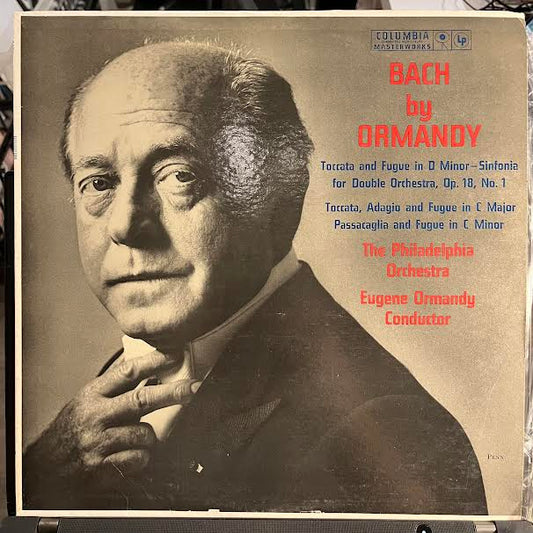 Bach By Ormandy (VINYL) | Near Mint (NM or M-) Near Mint (NM or M-) Get Cheap Vinyl