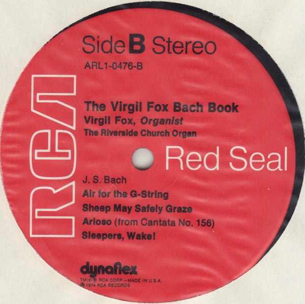 The Virgil Fox Bach Book | Near Mint (NM) Near Mint (NM) Get Cheap Vinyl