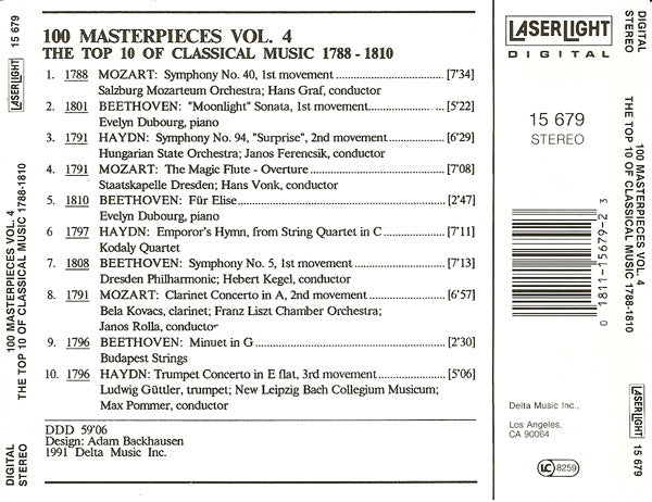 The Top 100 Masterpieces Of Classical Music: 1685-1928 *10XCD BOX* | Near Mint (NM) Near Mint (NM) Get Cheap Vinyl