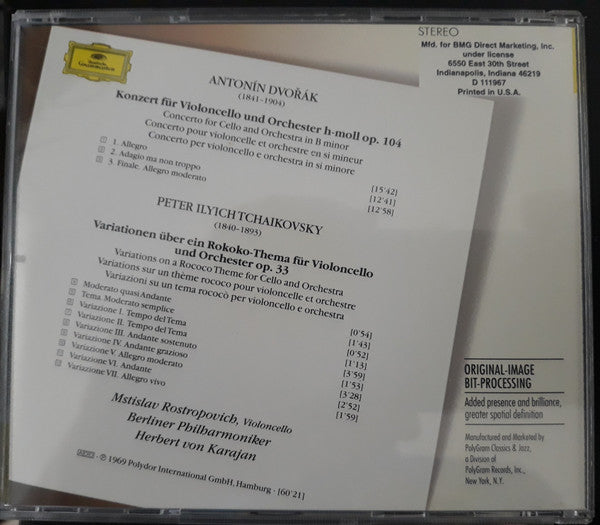 Cellokonzert / Rokoko-Variationen (CD) | Near Mint (NM) Near Mint (NM) Get Cheap Vinyl