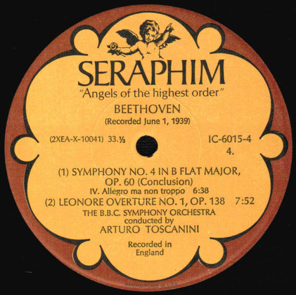Beethoven: Symphonies Nos. 1, 4 & 6 ("Pastorale") *BOX* | Near Mint (NM) Excellent (EX) Get Cheap Vinyl