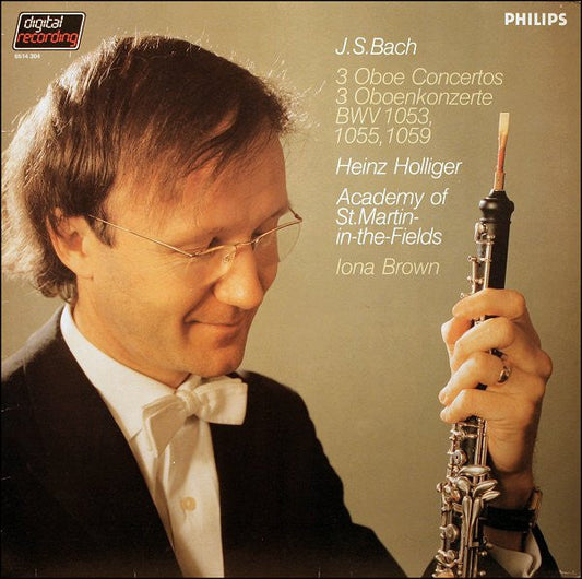 3 Oboe Concertos / 3 Oboenkonzerte (BWV 1053, 1055, 1059) | Near Mint (NM) Near Mint (NM) Get Cheap Vinyl
