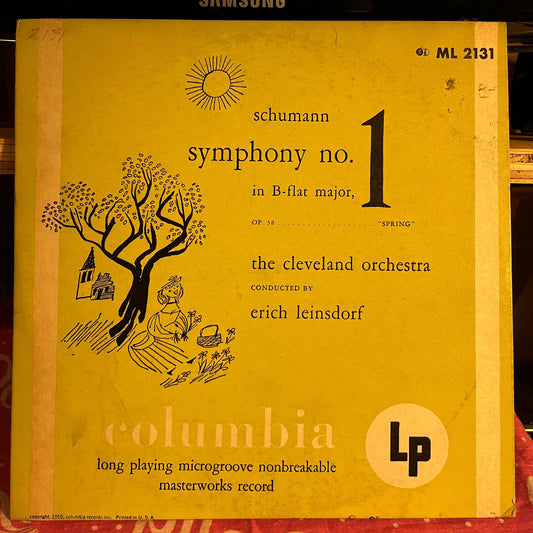 Symphony No. 1 In B-Flat Major, Op. 38 ("Spring") 10" | Near Mint (NM) Excellent (EX) Get Cheap Vinyl