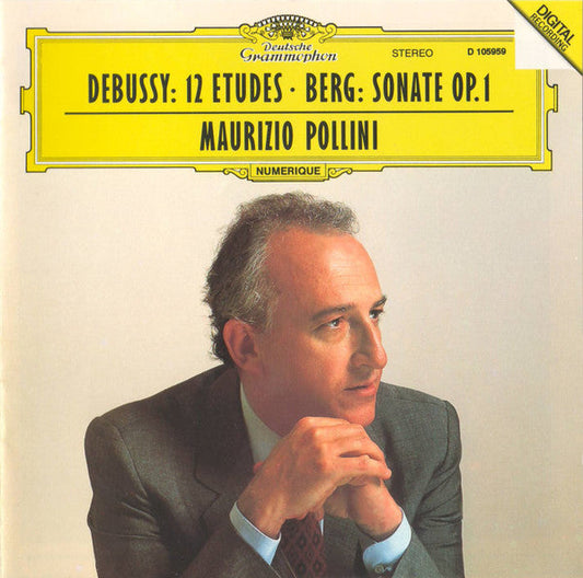 Debussy: 12 Etudes / Berg: Sonate Op. 1 (CD) | Near Mint (NM) Near Mint (NM or M-) Get Cheap Vinyl