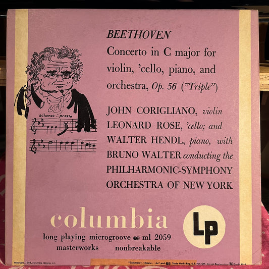 Concerto In C Major For Violin, 'Cello, Piano, And Orchestra, Op. 56 ("Triple") 10" | Near Mint (NM) Excellent (EX) Get Cheap Vinyl
