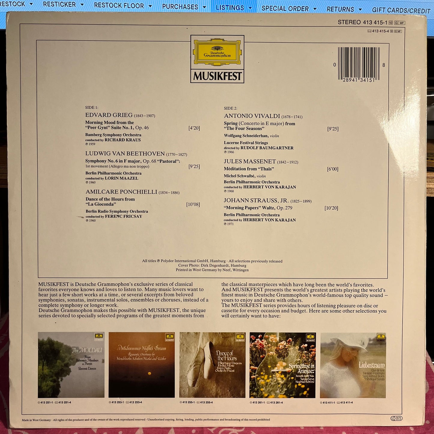 Morning Moods *GERMANY* | Near Mint (NM) Near Mint (NM) Get Cheap Vinyl