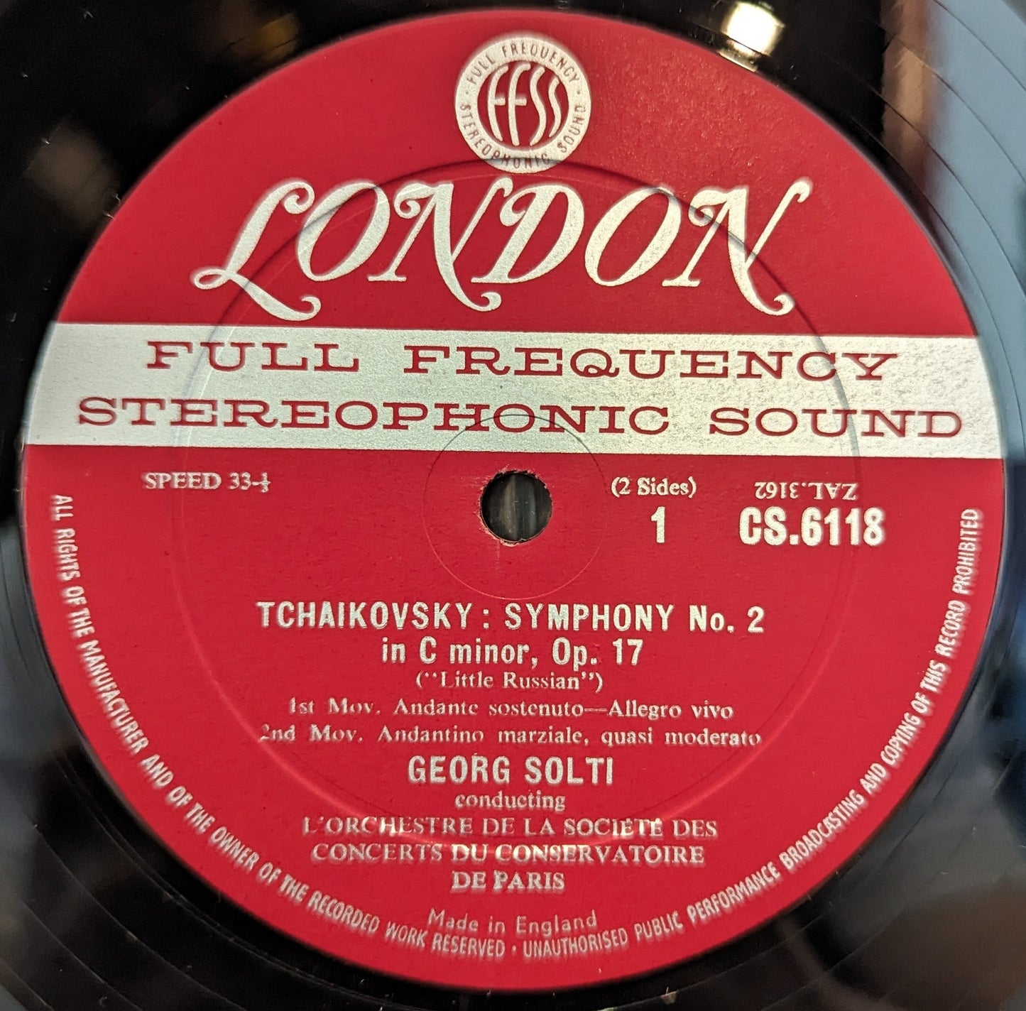 Symphony No. 2 In C Minor, Opus 17 ("Little Russian") | Near Mint (NM) Near Mint (NM) Get Cheap Vinyl