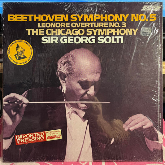 Symphony No. 5 / Leonore Overture No. 3 *SHRINK/IMPORT STICKER* | Near Mint (NM) Near Mint (NM) Get Cheap Vinyl