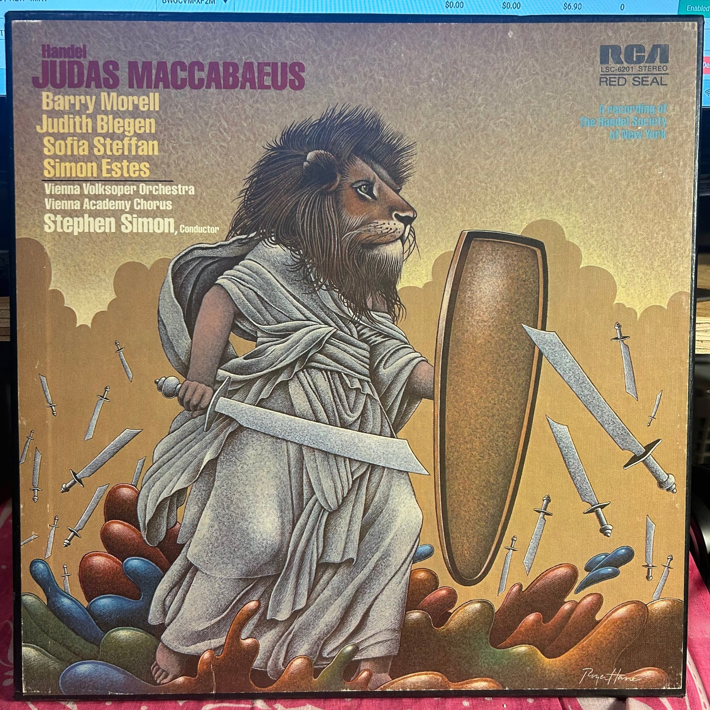 Judas Maccabaeus *BOX* | Near Mint (NM) Very Good Plus (VG+) Get Cheap Vinyl