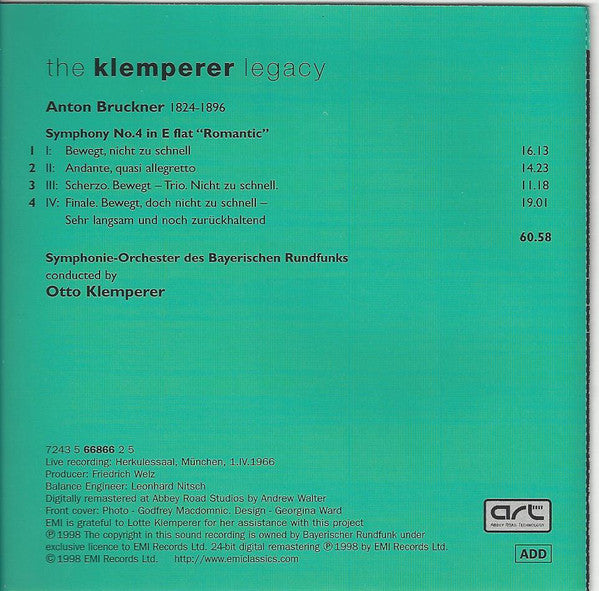 Symphony 4 Romantic (CD) | Near Mint (NM) Near Mint (NM) Get Cheap Vinyl