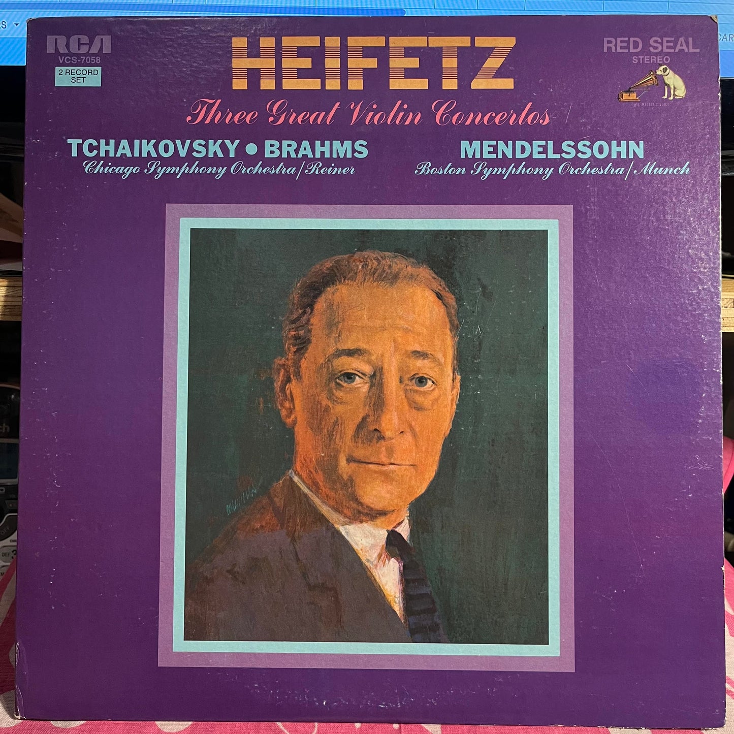 Three Great Violin Concertos | Near Mint (NM) Excellent (EX) Get Cheap Vinyl
