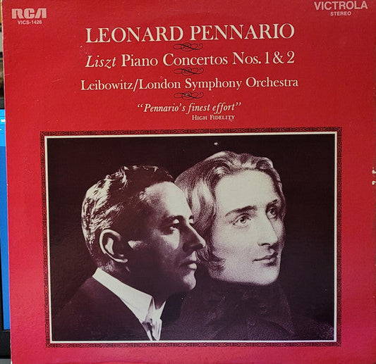 Piano Concertos Nos.1 & 2 | Near Mint (NM) Near Mint (NM) Get Cheap Vinyl