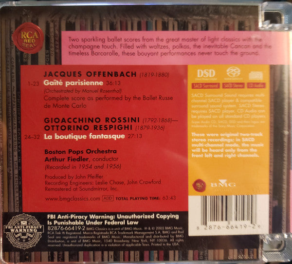 Offenbach - Gaite Parisienne, Rossini-Respighi - La Boutique Fantasque | Near Mint (NM) Near Mint (NM) Get Cheap Vinyl