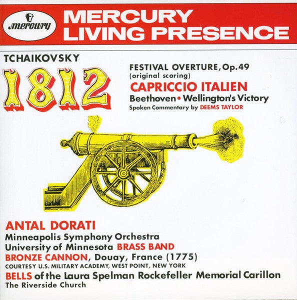 1812 Festival Overture, Op. 49 - Capriccio Italien - Wellington's Victory (CD) | Near Mint (NM) Near Mint (NM) Get Cheap Vinyl