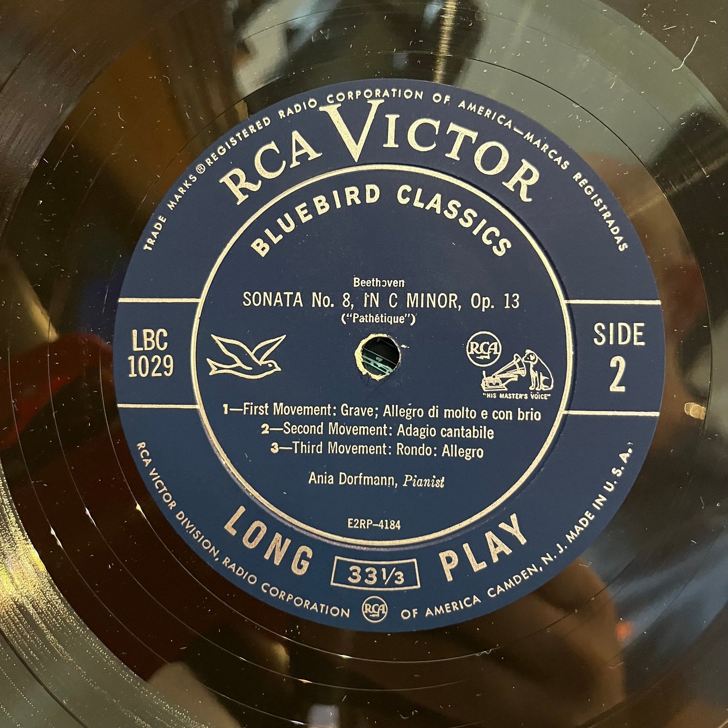 "Moonlight" And Pathétique" Sonatas | Near Mint (NM) Excellent (EX) Get Cheap Vinyl