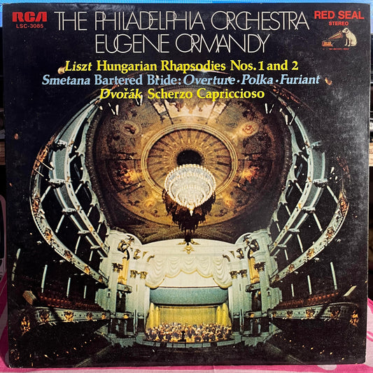 Hungarian Rhapsodies Nos. 1 And 2, Bartered Bride: Overture *STEREO/RED SEAL* | Near Mint (NM) Excellent (EX) Get Cheap Vinyl