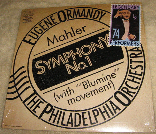 Symphony No. 1: With The Long-Lost Original Second Movement, "Blumine" (Flower Piece) | Near Mint (NM) Near Mint (NM) Get Cheap Vinyl