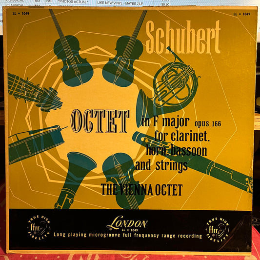 Octet In F Major Opus 166 For Clarinet, Horn, Bassoon And Strings | Near Mint (NM) Excellent (EX) Get Cheap Vinyl
