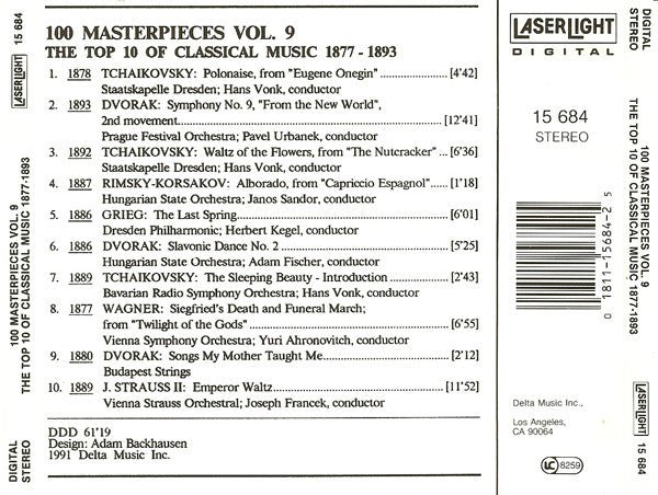 The Top 100 Masterpieces Of Classical Music: 1685-1928 *10XCD BOX* | Near Mint (NM) Near Mint (NM) Get Cheap Vinyl
