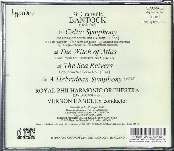 Hebridean Symphony / Celtic Symphony / The Witch Of Atlas / The Sea Reivers | Near Mint (NM) Near Mint (NM or M-) Get Cheap Vinyl